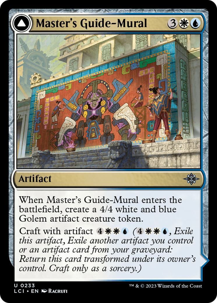 Master's Guide-Mural // Master's Manufactory [The Lost Caverns of Ixalan] | Exor Games Dartmouth