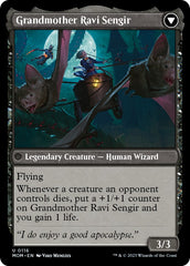 Invasion of Ulgrotha // Grandmother Ravi Sengir [March of the Machine] | Exor Games Dartmouth