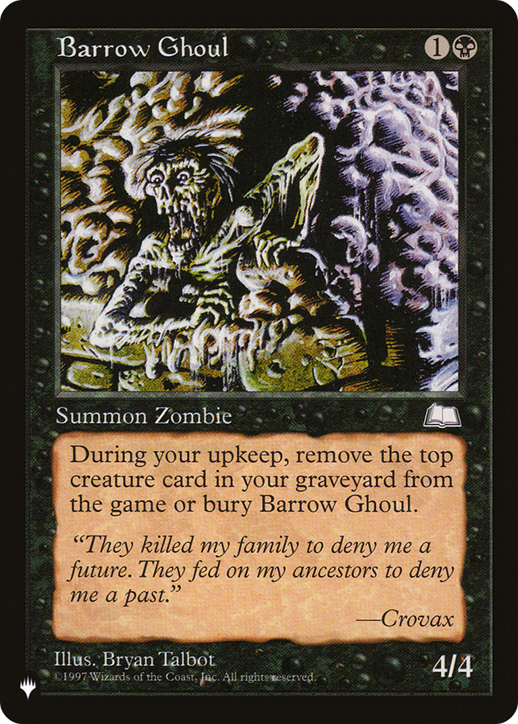 Barrow Ghoul [The List] | Exor Games Dartmouth