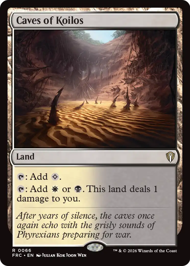Caves of Koilos [Reality Fracture Commander] | Exor Games Dartmouth