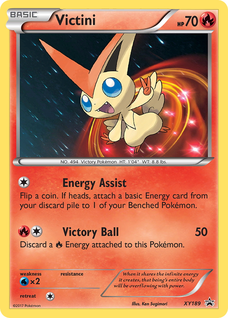 Victini (XY189) [XY: Black Star Promos] | Exor Games Dartmouth