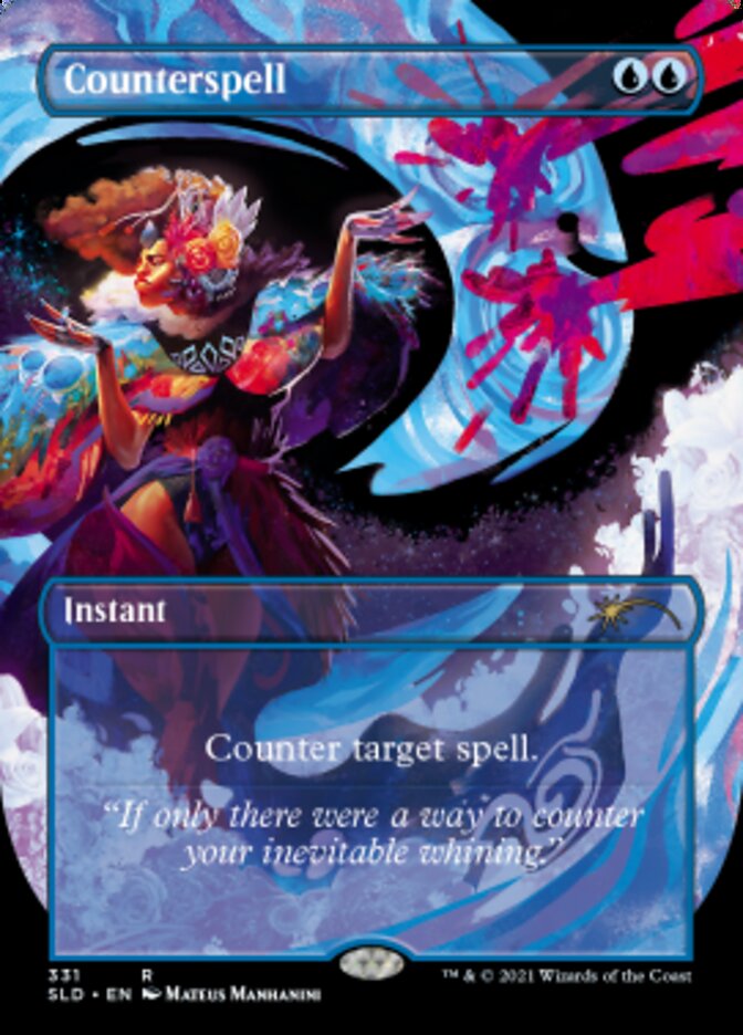 Counterspell (Borderless) [Secret Lair Drop Series] | Exor Games Dartmouth