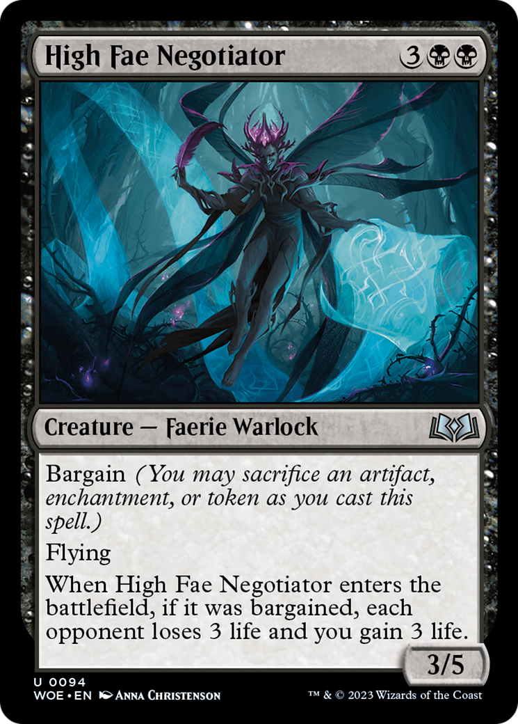 High Fae Negotiator [Wilds of Eldraine] | Exor Games Dartmouth