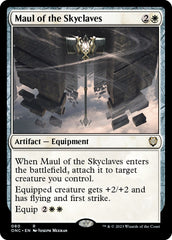 Maul of the Skyclaves [Phyrexia: All Will Be One Commander] | Exor Games Dartmouth