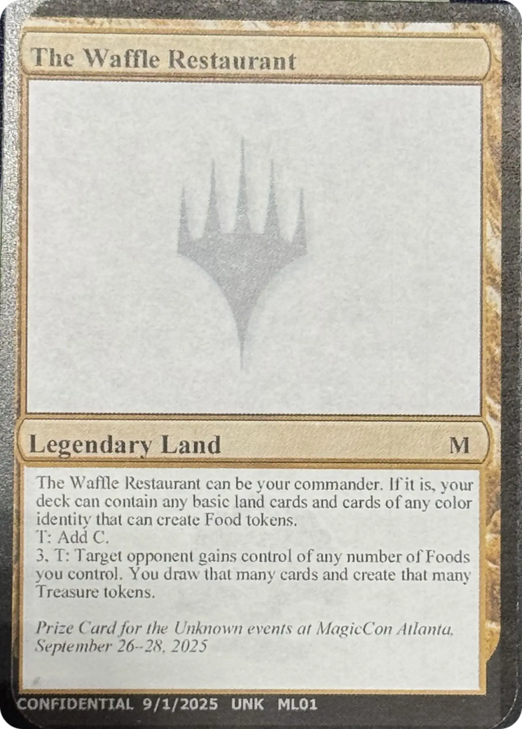 The Waffle Restaurant [Unknown Event] | Exor Games Dartmouth