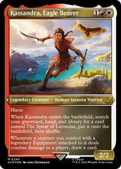 Kassandra, Eagle Bearer (Foil Etched) [Assassin's Creed] | Exor Games Dartmouth