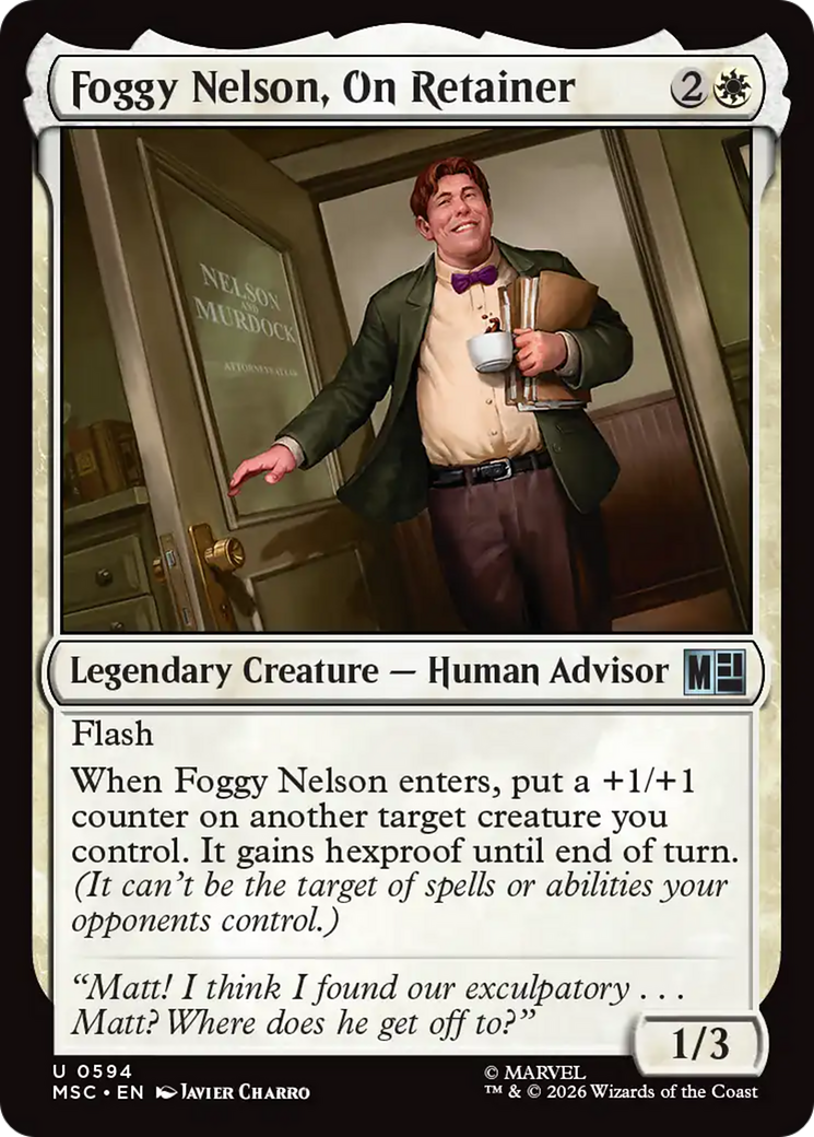 Foggy Nelson, On Retainer [Marvel Super Heroes Commander] | Exor Games Dartmouth
