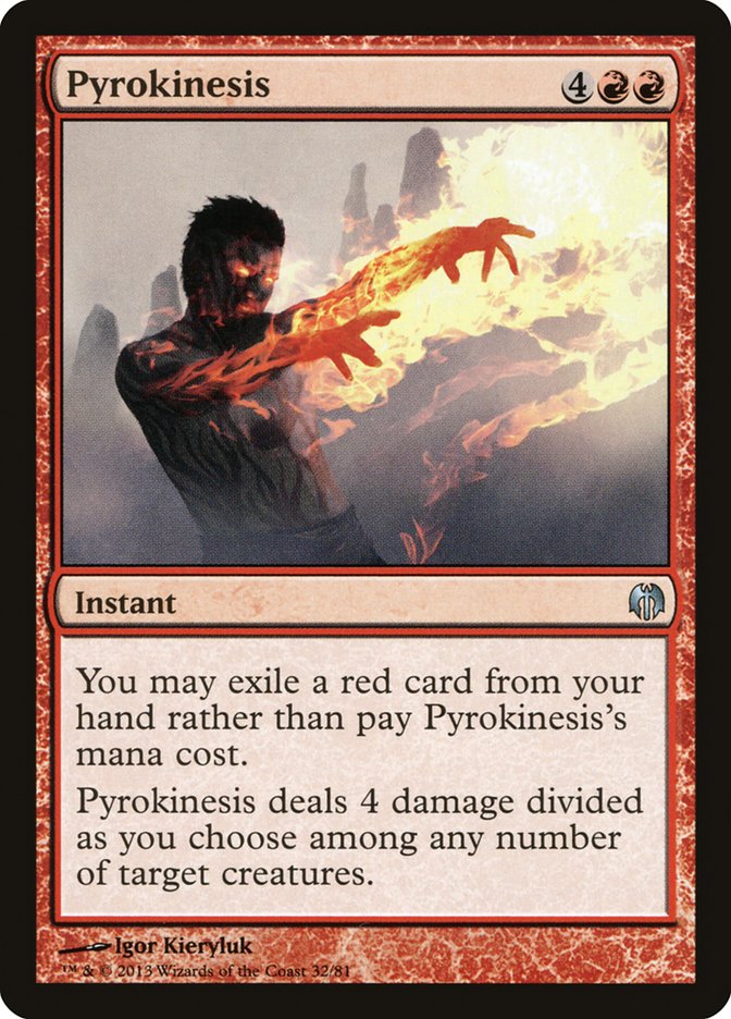 Pyrokinesis [Duel Decks: Heroes vs. Monsters] | Exor Games Dartmouth