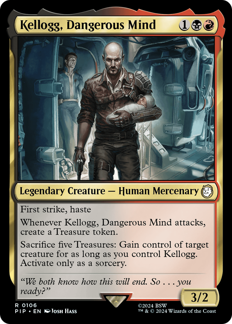 Kellogg, Dangerous Mind [Fallout] | Exor Games Dartmouth