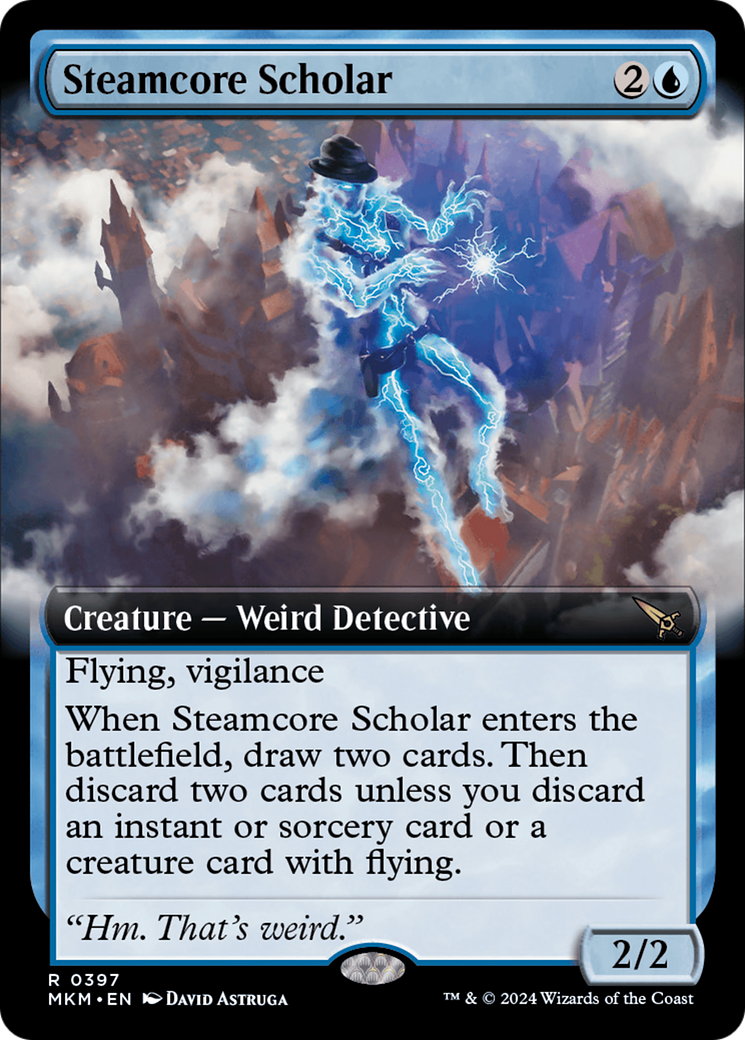 Steamcore Scholar (Extended Art) [Murders at Karlov Manor] | Exor Games Dartmouth