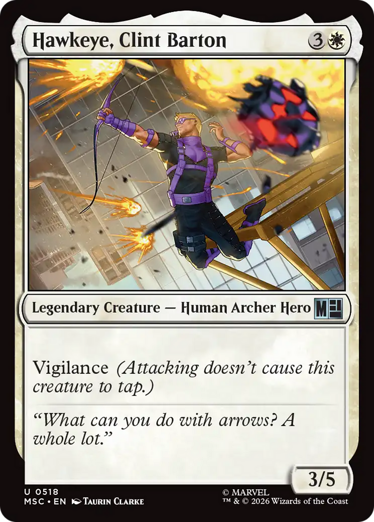 Hawkeye, Clint Barton (0518) [Marvel Super Heroes Commander] | Exor Games Dartmouth