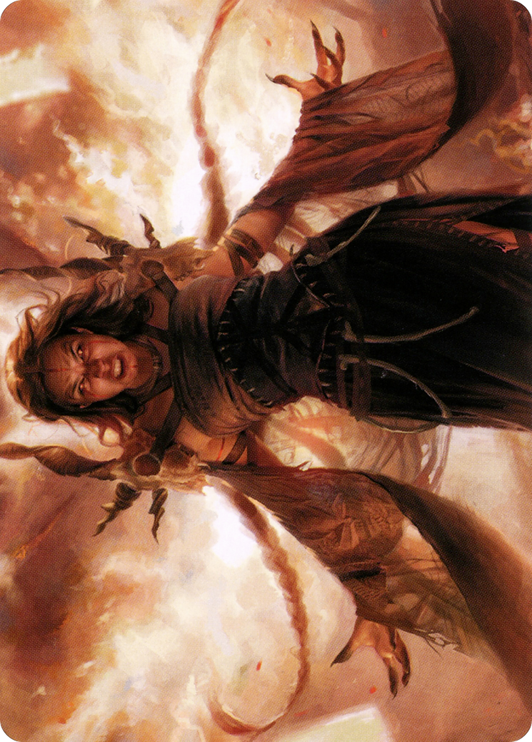 Dragon's Rage Channeler Art Card [Modern Horizons 2 Art Series] | Exor Games Dartmouth