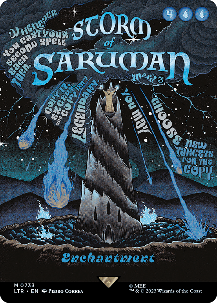 Storm of Saruman (Borderless Poster) [The Lord of the Rings: Tales of Middle-Earth] | Exor Games Dartmouth