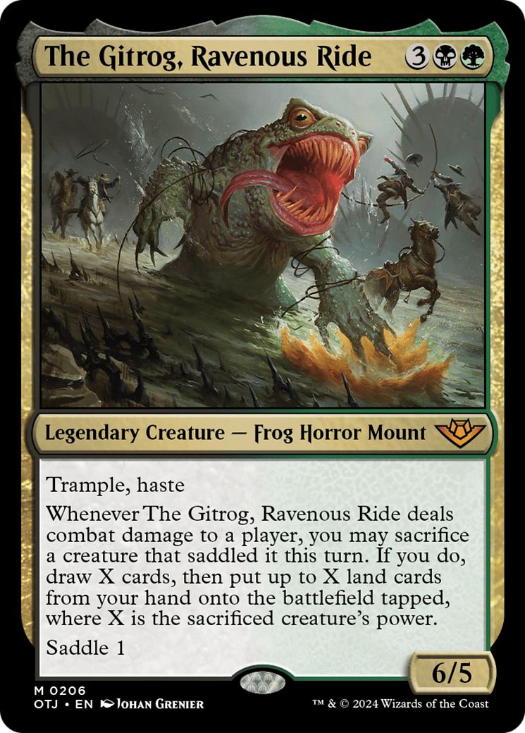 The Gitrog, Ravenous Ride [Outlaws of Thunder Junction] | Exor Games Dartmouth