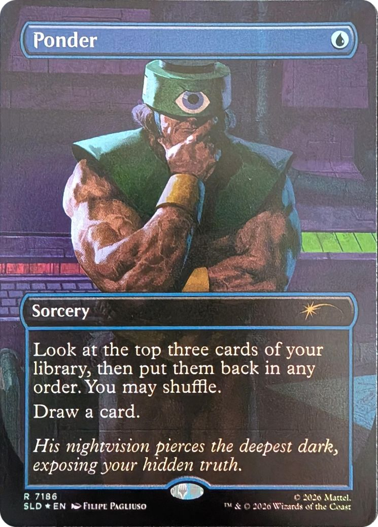 Ponder (7186) [Secret Lair Drop Series] | Exor Games Dartmouth