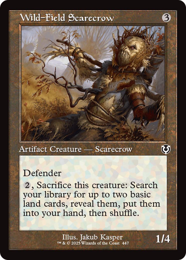 Wild-Field Scarecrow (Retro Frame) [Innistrad Remastered] | Exor Games Dartmouth