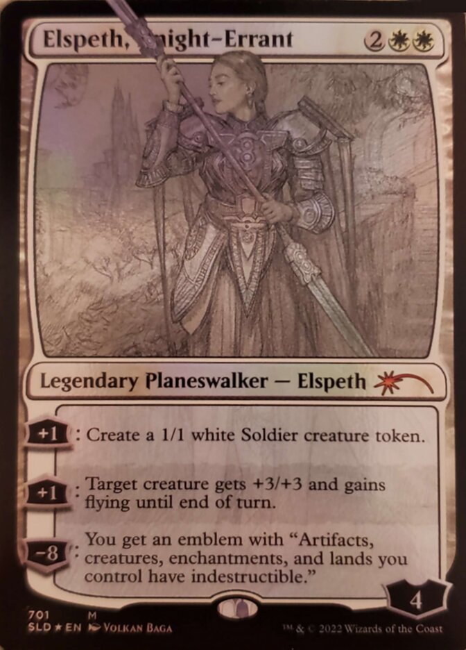 Elspeth, Knight-Errant (Sketch) [Secret Lair Drop Promos] | Exor Games Dartmouth
