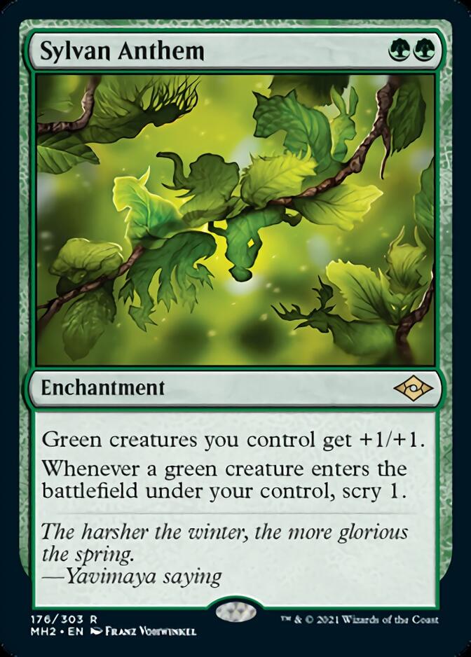 Sylvan Anthem [Modern Horizons 2] | Exor Games Dartmouth