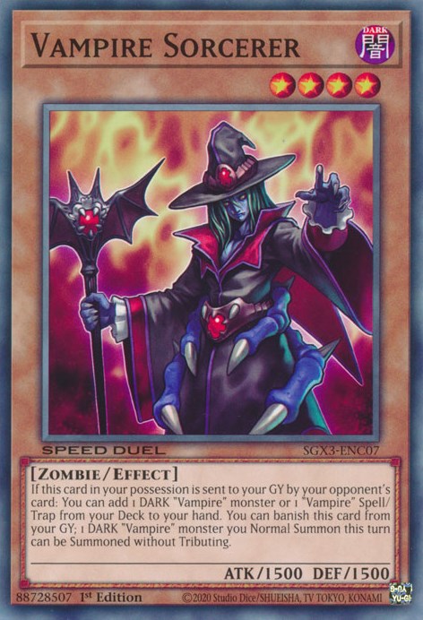 Vampire Sorcerer [SGX3-ENC07] Common | Exor Games Dartmouth