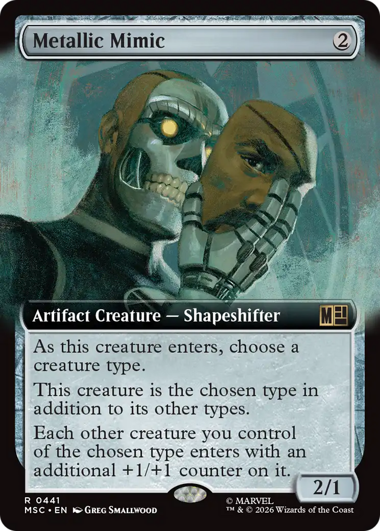 Metallic Mimic (Extended Art) [Marvel Super Heroes Commander] | Exor Games Dartmouth