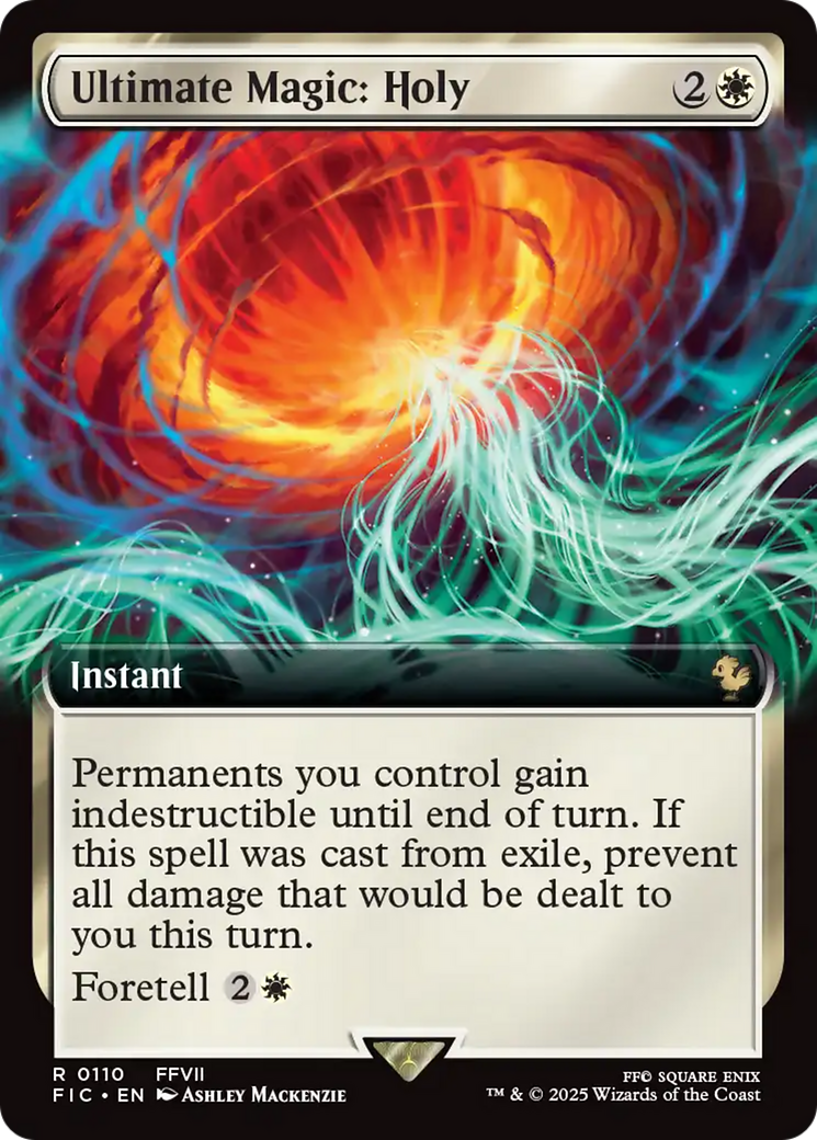 Ultimate Magic: Holy (Extended Art) [FINAL FANTASY Commander] | Exor Games Dartmouth