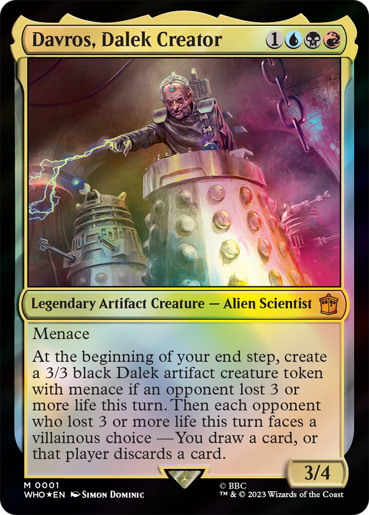 Davros, Dalek Creator [Doctor Who] | Exor Games Dartmouth