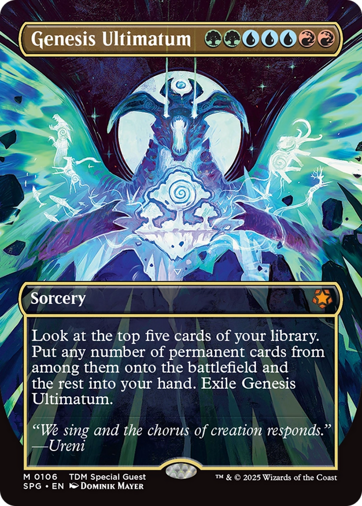 Genesis Ultimatum (Borderless) [Tarkir: Dragonstorm Special Guests] | Exor Games Dartmouth