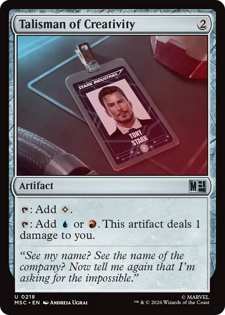 Talisman of Creativity [Marvel Super Heroes Commander] | Exor Games Dartmouth