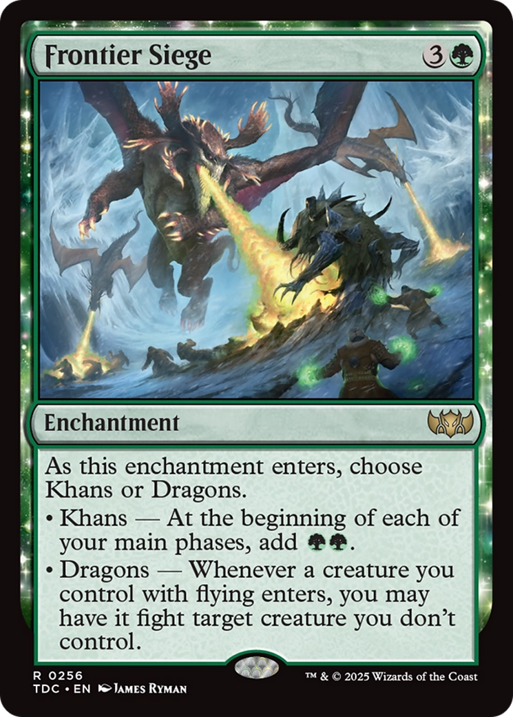 Frontier Siege [Tarkir: Dragonstorm Commander] | Exor Games Dartmouth