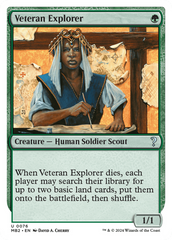 Veteran Explorer (White Border) [Mystery Booster 2] | Exor Games Dartmouth