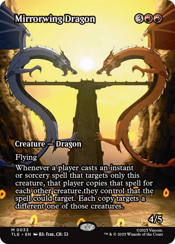 Mirrorwing Dragon (Borderless) [Avatar: The Last Airbender: Eternal-Legal] | Exor Games Dartmouth