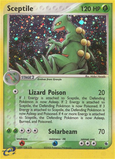 Sceptile (11/109) [EX: Ruby & Sapphire] | Exor Games Dartmouth