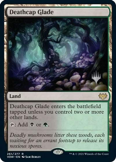 Deathcap Glade (Promo Pack) [Innistrad: Crimson Vow Promos] | Exor Games Dartmouth