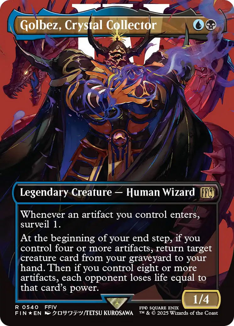 Golbez, Crystal Collector (Borderless) (Surge Foil) [FINAL FANTASY] | Exor Games Dartmouth