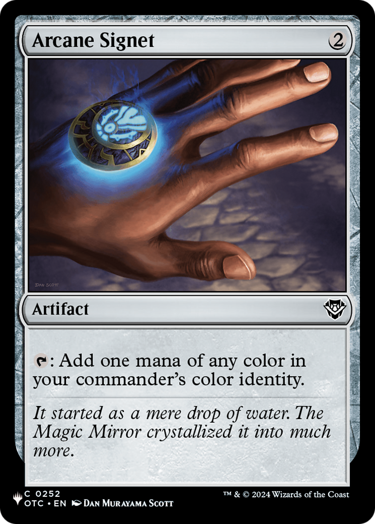 Arcane Signet (OTC) [The List] | Exor Games Dartmouth