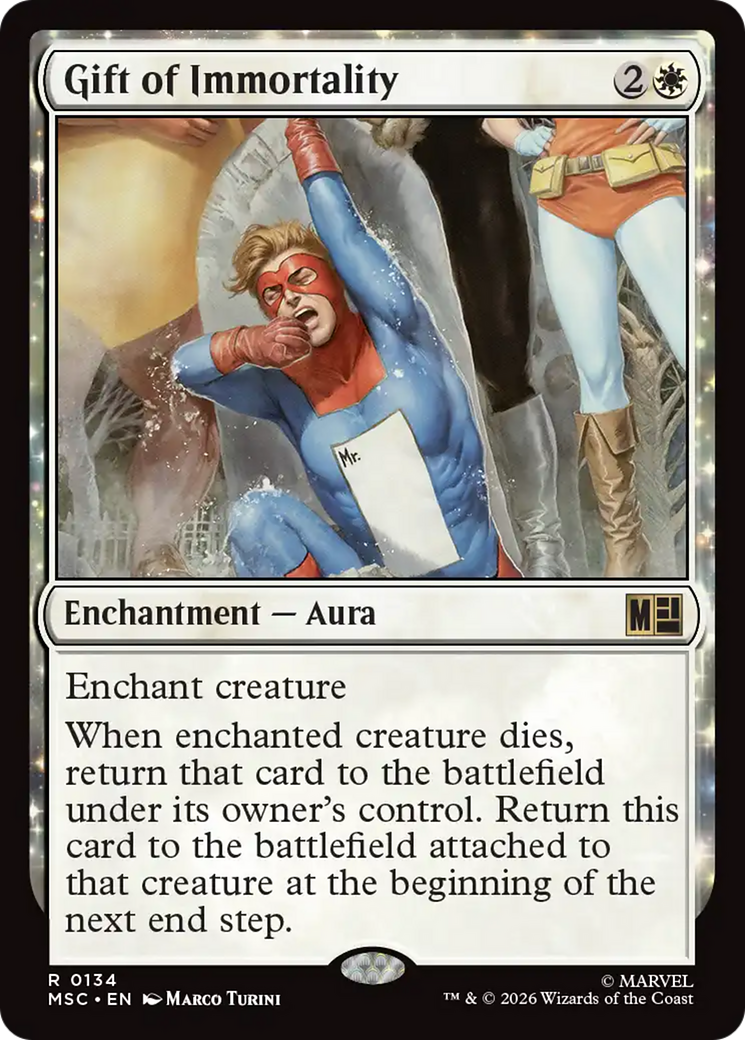 Gift of Immortality [Marvel Super Heroes Commander] | Exor Games Dartmouth