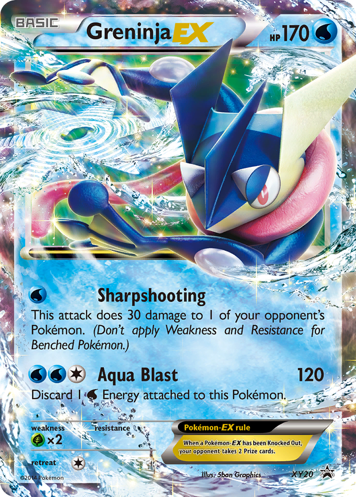 Greninja EX (XY20) [XY: Black Star Promos] | Exor Games Dartmouth