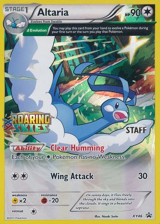 Altaria (XY46) (Staff) [XY: Black Star Promos] | Exor Games Dartmouth