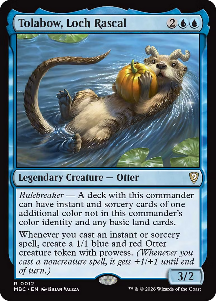 Tolabow, Loch Rascal [Mystery Booster: Commander Edition] | Exor Games Dartmouth