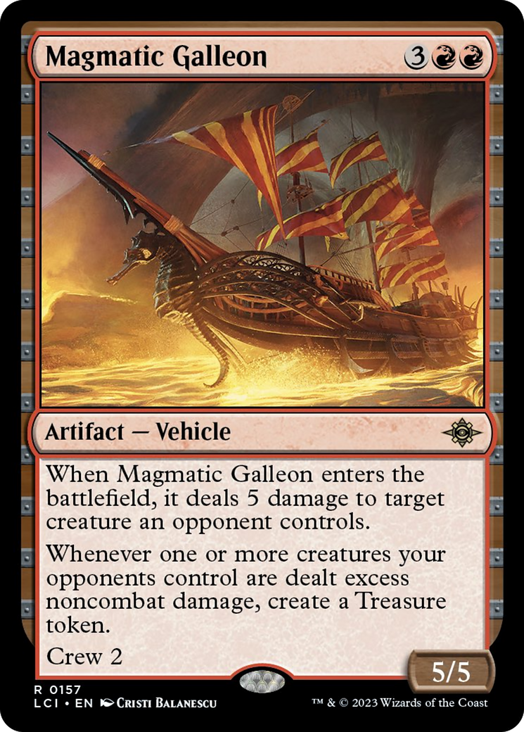 Magmatic Galleon [The Lost Caverns of Ixalan] | Exor Games Dartmouth