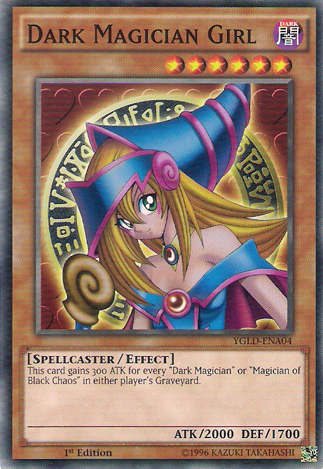 Dark Magician Girl [YGLD-ENA04] Common | Exor Games Dartmouth