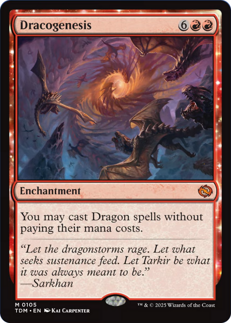 Dracogenesis [Tarkir: Dragonstorm] | Exor Games Dartmouth