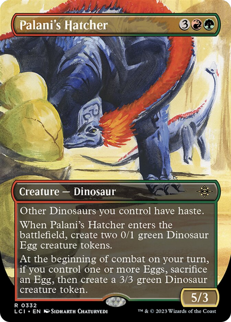 Palani's Hatcher (Borderless) [The Lost Caverns of Ixalan] | Exor Games Dartmouth