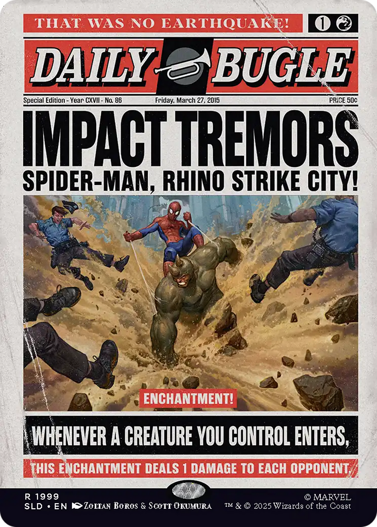 Impact Tremors (1999) (Rainbow Foil) [Secret Lair Drop Series] | Exor Games Dartmouth