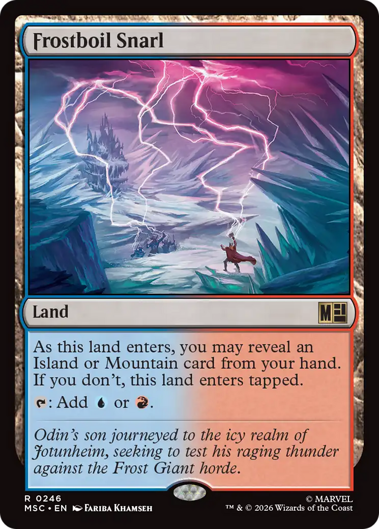 Frostboil Snarl [Marvel Super Heroes Commander] | Exor Games Dartmouth