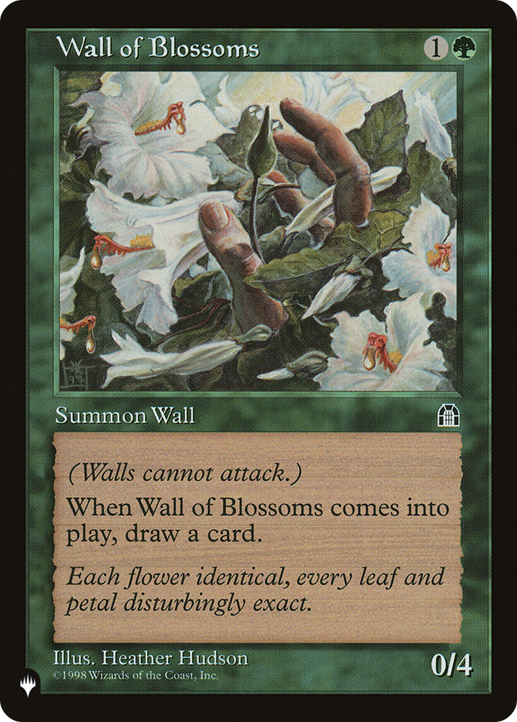 Wall of Blossoms [The List Reprints] | Exor Games Dartmouth