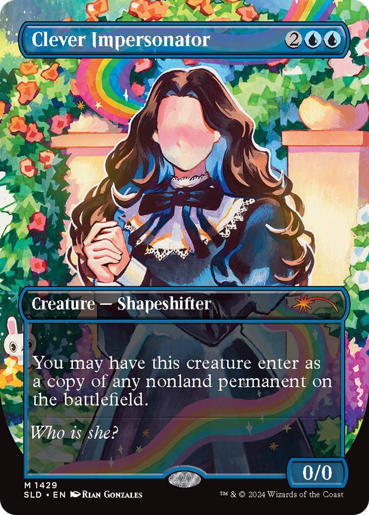 Clever Impersonator (Rainbow Foil) [Secret Lair Drop Series] | Exor Games Dartmouth