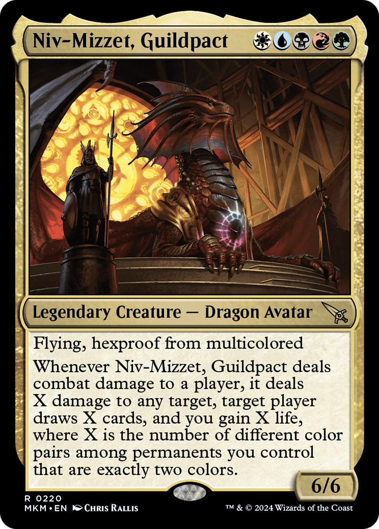 Niv-Mizzet, Guildpact [Murders at Karlov Manor] | Exor Games Dartmouth