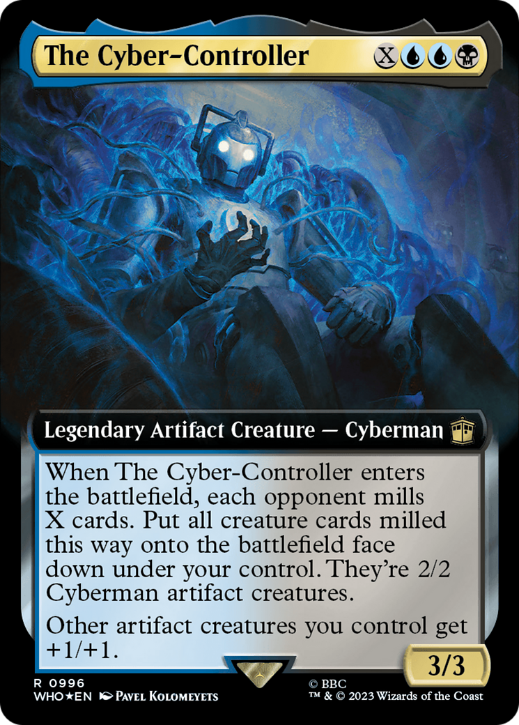 The Cyber-Controller (Extended Art) (Surge Foil) [Doctor Who] | Exor Games Dartmouth