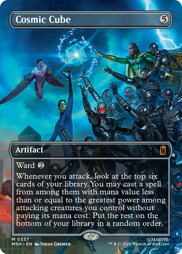 Cosmic Cube (Borderless) (0337) [Marvel Super Heroes] | Exor Games Dartmouth